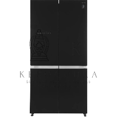 Холодильник Hitachi R-WB820VUC2 GBK черный трехкамерный 378/196л морозилка снизу, No Frost, Side by Side