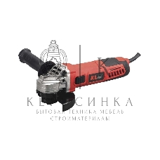 Угловая шлифовальная машина (болгарка) KLECO KE75115AT 750 Вт (115мм, сеть, защитн кожух, рукоять, ключ, запасн угол. щетка)