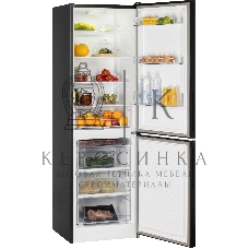 Холодильник Nordfrost NRG 162NF GTM матовый графит двухкамерный 205/105л морозилка снизу, No Frost