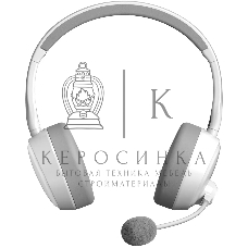 Наушники с микрофоном A4Tech BH230 белый/серый мониторные BT оголовье (BH230 WHITE)