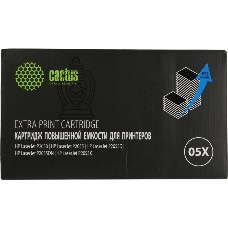 Картридж лазерный Cactus CS-CE505X-MPS черный (13000стр.) для HP LaserJet P2050/P2055/P2055D/P2055DN/P2055X