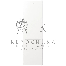 Холодильник Gorenje NRK6201PW4 белый двухкамерный 235/96л морозилка снизу, No Frost