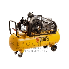 Компрессор воздушный Denzel рем. привод BCW3000-T/100, 3,0 кВт, 100 литров, 520 л/мин