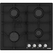 Газовая варочная панель Hyundai HHG 6432 BK черный