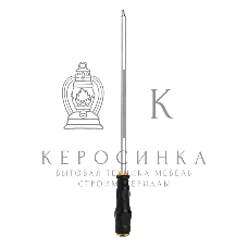 Крестовая отвертка со сквозным хвостовиком (ударная) Deli DL627012 PH4x300