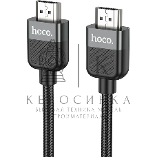 Кабель Hoco US09 ver2.0 HDMI (m) HDMI (m) 2м черный (пакет)