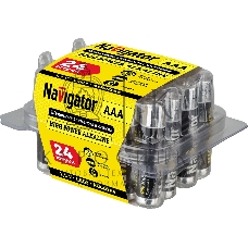 Элемент питания алкалиновый Navigator AAA/LR03 NBT-NE-LR03-BOX24 (уп.24шт)