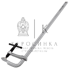 Струбцина Denzel F-образная, 80x400 мм, кованая