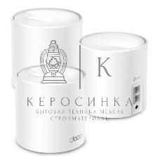 Бесшовный Mesh роутер TP-Link Deco X10 (DECO X10(3-PACK)) AX1500 10/100/1000BASE-TX белый (упак.:3шт)