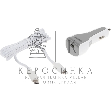 Комплект зарядное устройство Hama H-183317 3A PD для Apple кабель Apple Lightning/Type-C белый