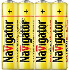 Элемент питания Navigator NBT-NS-R03-SH4, 1.5 В