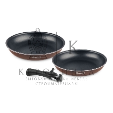 Набор посуды Rondell Kortado RDA-1788 3 предм. (сковорода 24х5 см, сковорода 28х5,5 см, съемная ручка)