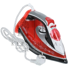 Утюг Centek CT-2346 красный/черный/белый, 3000 Вт, 45 г/мин, 190 г/мин, 380 мл