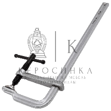 Струбцина Denzel F-образная, 100x300мм, кованая