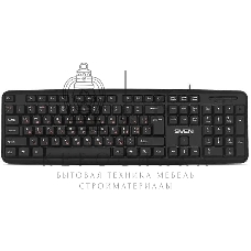 Клавиатура SVEN KB-S230 проводная, USB Type-A, чёрный