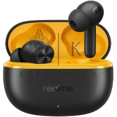 Гарнитура внутриканальные Realme Buds T200 Lite черный беспроводные bluetooth в ушной раковине