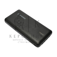 Портативный аккумулятор Gembird GPB-10C, 10000мА·ч, 2A, 4 встроенных кабеля, черный