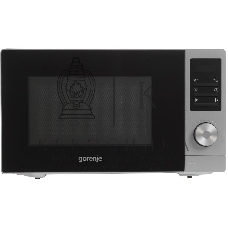 Микроволновая печь Gorenje MO20A3T4 серый/черный, 20 л, 700 Вт, переключатели - поворотный механизм