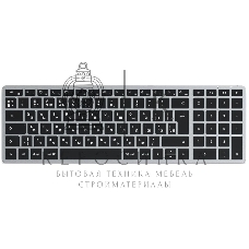 Клавиатура Satechi Slim X2 беспроводная, Bluetooth, серый