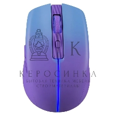 Мышь беспроводная Defender Mystery MM-301 фиолетовый, 1600 dpi, радиоканал, Bluetooth, USB, кнопки - 6