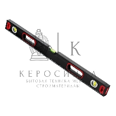 Уровень алюминиевый Matrix, усиленный, фрезерованный, 3 глазка, 2 комп. рукоятки, 800 мм