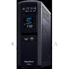 Источник бесперебойного питания Cyberpower CP1350EPFCLCD Line-Interactive 1350VA/810W USB/RS-232/RJ11/45 (6 EURO)