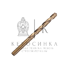 Сверло PATRIOT EXPERT по металлу, Р6М5К5, 9,0 мм, 1 шт в блистере