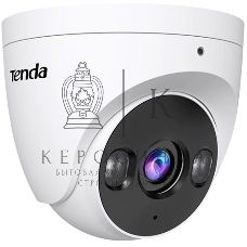 Турельная уличная IP-камера Tenda TC3T24C-4, CMOS, 4Мп, PoE, ночная съемка, датчик движения, IP67
