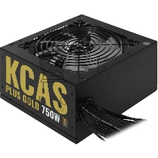 Блок питания Aerocool/Formula ATX 750W AC KCAS PLUS GOLD 750W RGb 80 PLUS gold (20+4pin) APFC 120мм fan color LED 8xSATA RTL