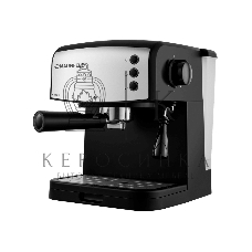 Кофеварка рожковая Maunfeld MF-734BK черный, исп. кофе - молотый/чалды, 1.5 л, 850 Вт, 15 бар