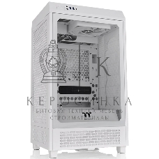 Компьютерный корпус Thermaltake The Tower 200 белый без БП miniITX 11x120мм 5x140мм 2xUSB 3.0 1xUSB3.1 audio bott PSU