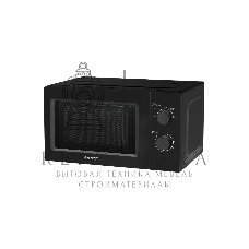 Микроволновая печь Energy EMW-20705 черный, 20 л, 700 Вт, переключатели - поворотный механизм