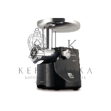 Мясорубка электрическая Kenwood MG474 черный, 1500 Вт, 1.5 кг/мин, реверс, защита от перегрузки, насадки - 6