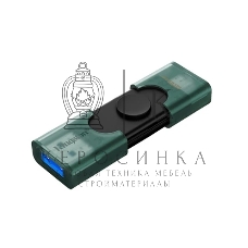 Флешка USB Kingston 128Gb DataTraveler DTDEG2/128Gb, USB3.2, Type-C, зеленая