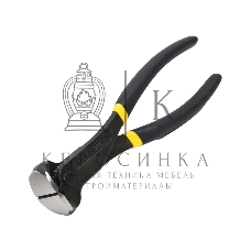 Кусачки торцовые Deli DL20406 160мм, обливная противоскольящая рукоять