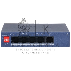 Коммутатор Dahua DH-CS4005-4GT-36 4-портовый гигабитный PoE с функцией облачного управления, 4xRJ45 1Gb, 1xRJ45 1Gb uplink, суммарно 40Вт