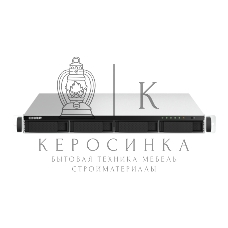 Сетевое хранилище SMB QNAP TS-464U-8G NAS 4 HDD trays, rackmount 1U, 1 PSU. 4-core Intel Celeron N5105/N5095 2.0-2.9 GHz, 8 Gb RAM MAX, 2x2.5GbE, 2xUSB 3.2 Gen 2 (10Gbps), 2xUSB 2.0, 1xHDMI, PCIe Gen 3 x2, W/o rail kit RAIL-B02