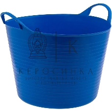 Ведро Сибртех гибкое сверхпрочное 40 л, синее