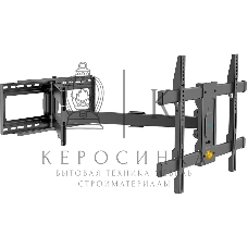 Кронштейн Kromax DIX-30 черный 2 шт/уп. Кр. стал. настенный для TV 32