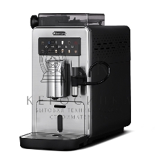 Кофемашина автоматическая BQ CM9003 серебристый/черный, исп. кофе - зерновой, 2 л, 1450 Вт, 15 бар