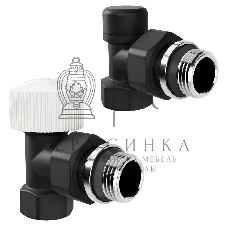 Набор термостатический угловой Royal Thermo Design 1/2