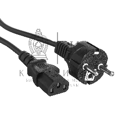 Шнур сетевой Rexant СЕЕ 7/7 (Schuko) – IEC 320 C13 3x0,75мм², длина 1,2м