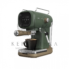 Кофеварка эспрессо BQ CM2005 зеленый, исп. кофе - молотый, 0.6 л, 1100 Вт, 20 бар