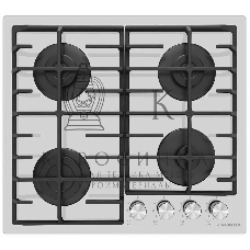 Газовая варочная панель Maunfeld EGHG.64.6CW/G, 4 конфорки, закаленное стекло, белый