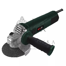 Угловая шлифовальная машина (болгарка) KLPRO KLAT11511 c регулировкой оборотов (сеть, 1100Вт, 125мм, 3000-11000об/мин)