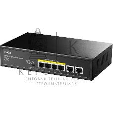 Коммутатор Cudy FS1006P (L2) 6x100Мбит/с 4PoE+ 60W неуправляемый