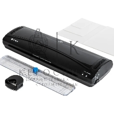 Ламинатор Heleos ЛМА3КН черный A3 (75-150мкм) 30 см/мин (2 вал.) хол.лам. лам.фото