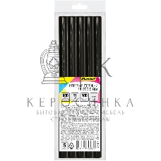 Клеевые стержни Silwerhof 11-200-5-BLA дл.200мм D11мм черный упак:5шт