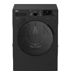 Стиральная машина Beko WSPE 6H612A черный, загрузка фронтальная 6,5 кг, 1200 об/мин., класс: А++