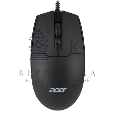 Мышь проводная Acer OMW126 черный, 1200 dpi, USB, кнопки - 3